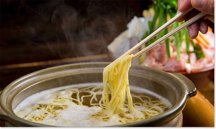 〆の麺